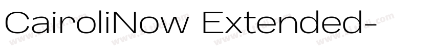 CairoliNow Extended字体转换